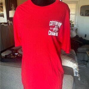 Fanatics Ohio State 2017 Red Cotton Bowl Champion Tee